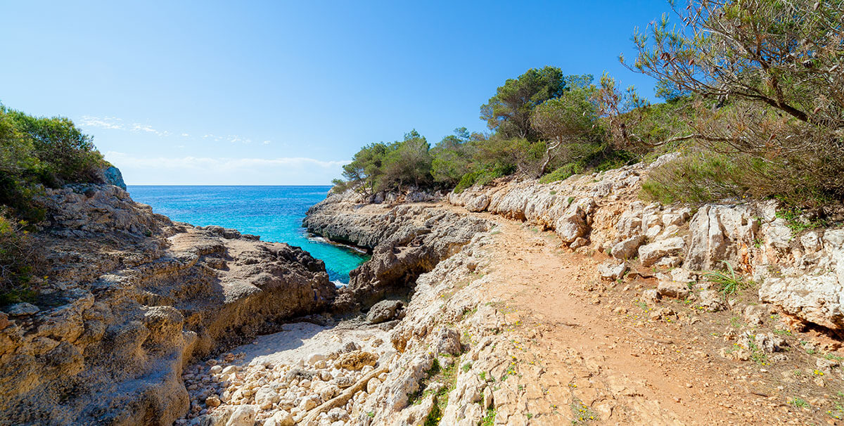 Accessing Cala Varques